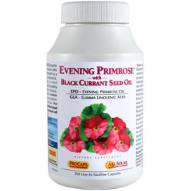 Evening Primrose with Black Currant Seed Oil 180 Capsules