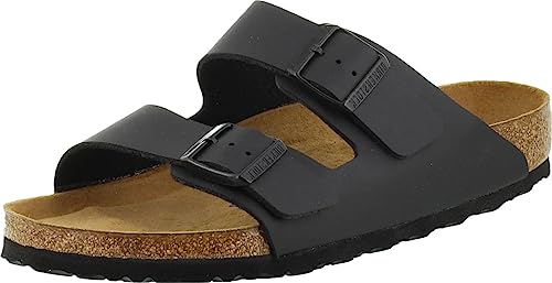 Birkenstock Men's Amalfi Leather Soft Footbed Arizona Sandals