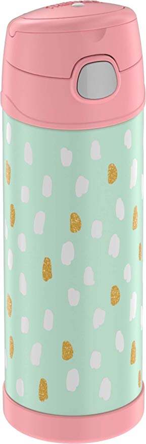 Thermos Funtainer 16 Ounce Bottle, Paint Dots