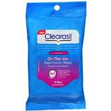 Clearasil Ultra Rapid Action On-to-Go Acne Treatment Wipes 30 Count