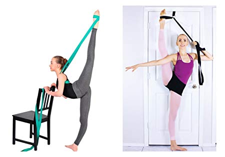 SUPERIORBAND®   STRETCHMAX = Best Selling Ballet Stretch Band and Best Selling Leg Stretching Strap... in One Special Bundle
