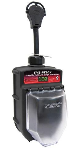 Progressive Industries EMS-PT30X 30A Digital Surge Protector with Weather Shield