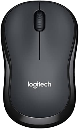 Logitech M220 Silent RF Wireless Optical Mouse 1000 DPI Ambidextrous Charcoal - Mouse (Ambidextrous, Optical, RF Wireless, 1000 DPI, 75.2 g, Charcoal)