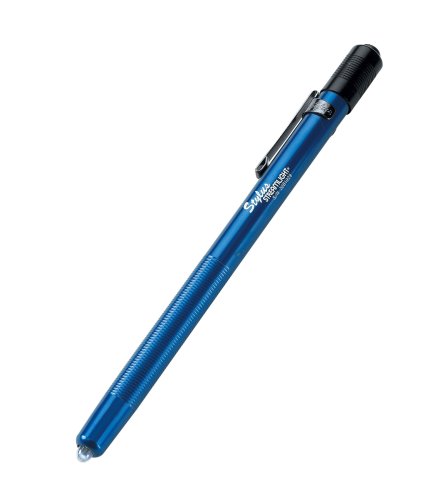 Streamlight 65050 Stylus 3-AAAA LED Pen Light, Blue with White Light 6-1/4-Inch - 11 Lumens