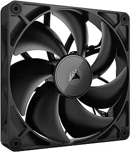 CORSAIR iCUE Link RX140 140mm PWM Fan - Magnetic Dome Bearing - Single Fan - Black