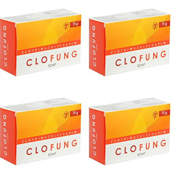 AesDer Clofung Antifungal Foam Soap - Pack of 4