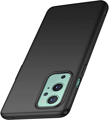 Anccer Compatible with Oneplus 9 Case [Colorful Series] [Ultra-Thin] [Anti-Drop] Premium Material Slim Full Protection Cover for Oneplus 9 5G - Black