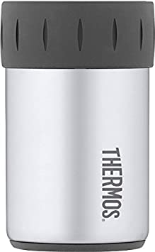 Thermos Stainless Steel Beverage Can Insulator for 12 Ounce Can