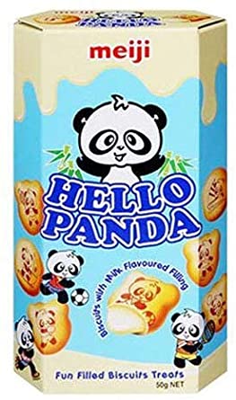 Hello Panda Biscuit with Milk Flavoured Filling (10 x 50g)