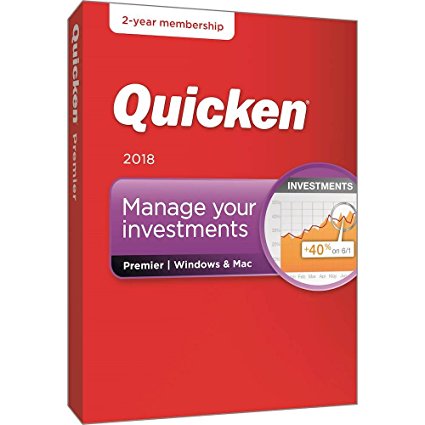 Quicken Premier 2018 - 24 Month Membership For Windows & MAC