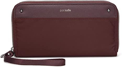 Pacsafe Women's Rfidsafe RFID Blocking Continental Wallet