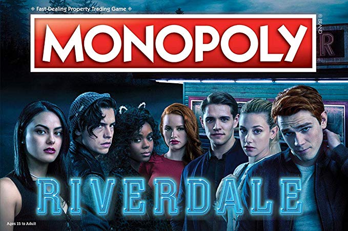 Monopoly Riverdale Board Game | Official Riverdale Merchandise | Based on The Popular CW Show Riverdale | A Great Riverdale Gift for Show Fans