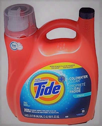 Ultra Concentrated New Tide Coldwater Clean Original Liquid Laundry Detergent 4.43 L/150 Fl. Oz - 110 Loads