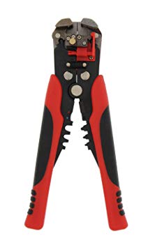 ABN Wire Stripping Tool – Self-Adjusting, Automatic, Multifunctional Cable Crimping, Cutting, Stripper Pliers 10-24 AWG