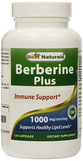 Best Naturals Berberine Plus 1000 mg 120 Capsules