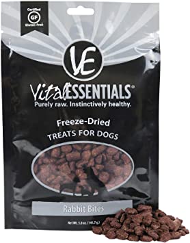 Vital Essentials - Dog GF Freeze-Dried Rabbit Treats - 5 oz