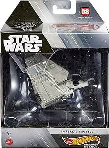 Hot Wheels Star Wars Starships Select Premium Diecast Imperial Shuttle