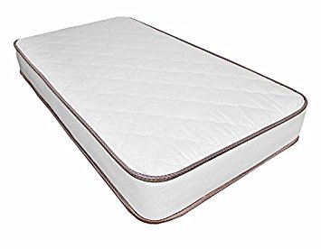 My Green Mattress Organic Cotton and Natural Wool Crib Mattress, Two-Sided, Made in USA