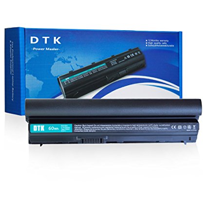 Dtk® New High Performance Laptop Battery Replacement for Dell Latitude E6120 E6220 E6230 E6320 E6320XFR E6330 E6430S Series, 312-1241 312-1242 [Li-ion 11.1V 4400mAh] 12 Months Warranty