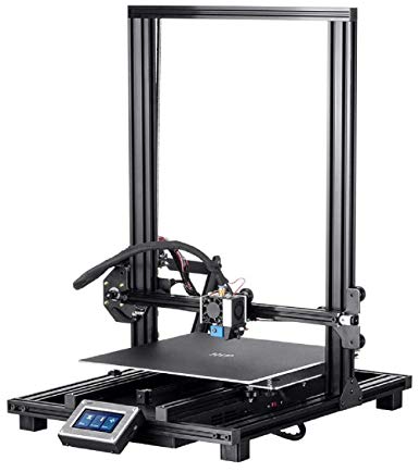 Monoprice MP10 3D Printer - Black with (300 x 300 mm) Removable Heated Flexible Build Plate, Assisted Leveling, and All Metal Accessible Extruder