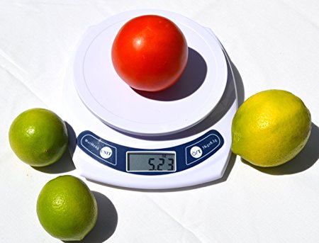 Measure4Measure-Digital Kitchen & Food Scale. Precision Professional Multifunction. Grams & Ounces,Pounds. Tare function. Multi Unit Display. AAA Batteries Included.