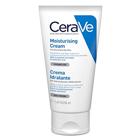 CeraVe Moisturising Cream 50ml, Pack of 1