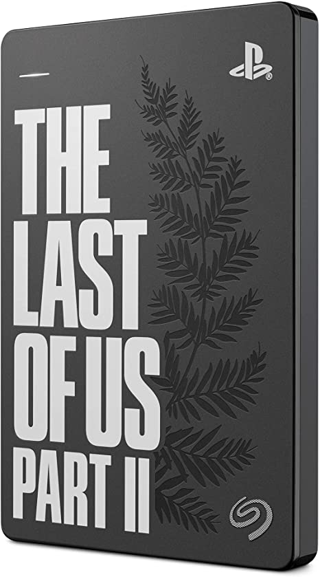 Seagate Game Drive for PS4 2TB External Hard Drive Portable HDD - USB 3.0 The Last of Us II Special Edition, Designed for PS4 (STGD2000103)