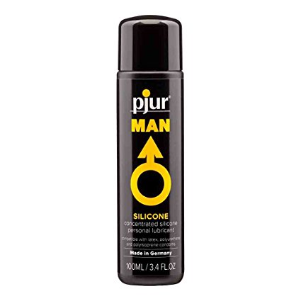 Pjur Man Silicone Personal Lubricant, 3.4 Fluid Ounce/100 Milliliter