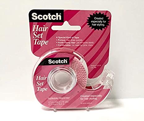 Scotch Hair Set Tape, Created Especially For Hair Styling, 1/2 in. x 650 in. (18 yds)