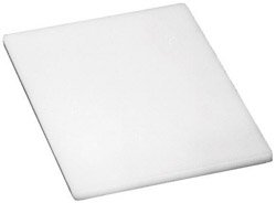 Winco Cutting Board, 18 by 24 by 1/2-Inch, White