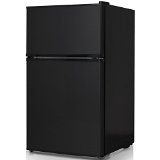 Keystone KSTRC312CB Compact 2-Door RefrigeratorFreezer 31 Cubic Feet Black