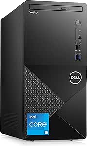 Dell Vostro 3910 Desktop Computer, 12th Gen Intel Core i5-12400 Processor, 32GB DDR4 RAM, 256GB PCIe SSD   1TB HDD, Intel UHD Graphics 730, WiFi 6, DVD-RW, Display Port, HDMI, Windows 11 Pro