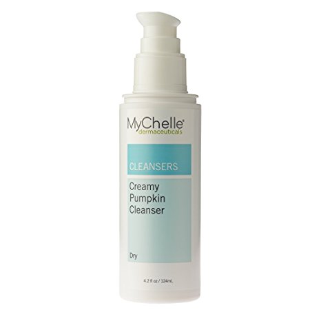 MyChelle Creamy Pumpkin Cleanser, Antioxidant-Rich Hydrating Face Wash for Normal to Dry Skin Types, 4.2 fl oz