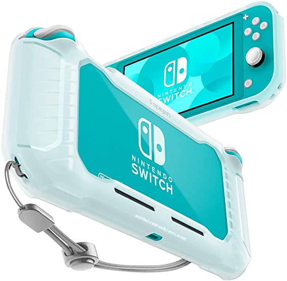 Spigen Rugged Armor Designed for Nintendo Switch Lite Case (2019) - Frost Clear