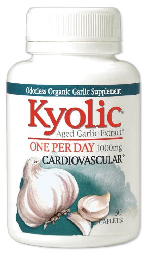 Kyolic Aged Garlic Extract One Per Day Cardiovascular Supplement (30 Capsules)