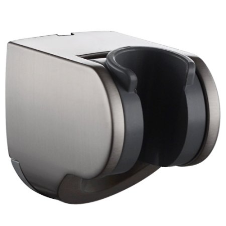 Taozun Universal Showering Components Adjustable Shower Arm Bathroom ABS Handheld Showerhead Adjustable Bracket Holder Wall Mount Polished Chrome