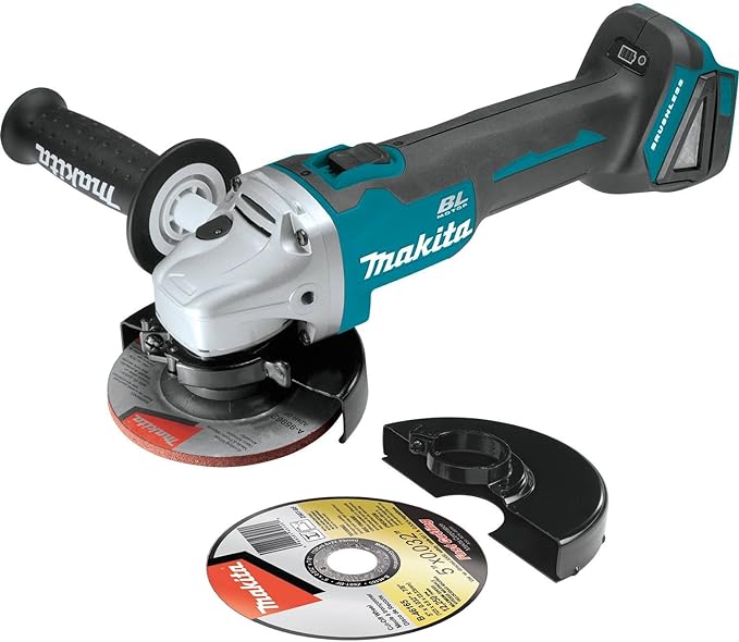 Makita XAG04Z 18V LXT Lithium-Ion Brushless Cordless 4-1/2” / 5 Cut-Off/Angle Grinder - Tool Only