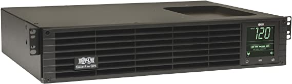 Tripp Lite 1500VA Smart UPS Back Up, Sine Wave, 1350W Line-Interactive, 2U Rackmount, Extended Run Option, LCD, USB, DB9, 2 & 3 Year Warranties, $250,000 Insurance (SMART1500RMXL2UA)