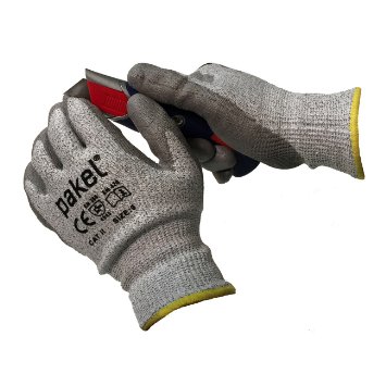 Pakel High Performance Cut Resistant Gloves En388 CE Level 5 (Large)
