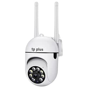 360 Full HD Indoor Wi-fi Wireless PTZ IP CCTV Security Camera Light Vision | Night Vision | V380 Pro App 360 Degree 1080P Watch Live Streaming Mini Dome PTZ Camera