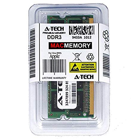 8GB Memory for Apple Macbook and Macbook Pro Late/Early 2011 PC3-10600 1333MHz Ram A1297 A1286 A1278 MD311LL/A MD322LL/A MD318LL/A MD314LL/A MD313LL/A MC725LL/A MC723LL/A MC721LL/A MC724LL/A MC700LL/A