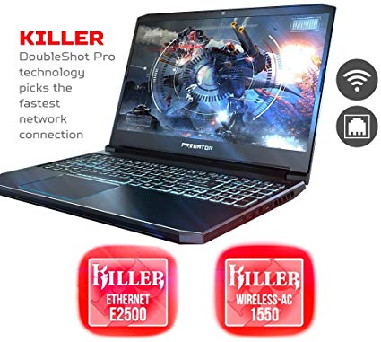 2019 Acer Predator Helios 15.6" FHD IPS Display Gaming Laptop | Intel 6-Core i7-9750H | 32GB RAM | 512GB SSD   1TB HDD | NVIDIA GeForce GTX 1660Ti 6GB | Backlit Keyboard | Windows 10