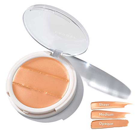 3-in-1 Cream Concealer & Highlighter. Natural Coconut for Dewy Glow – UNDONE BEAUTY Conceal to Reveal. For Blemishes, Tattoos, Under Eye Circles & Wrinkles. Vegan & Cruelty Free LATTE MEDIUM