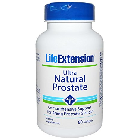 Life Extension Ultra Natural Prostate, 60 Softgels, 2 Pack