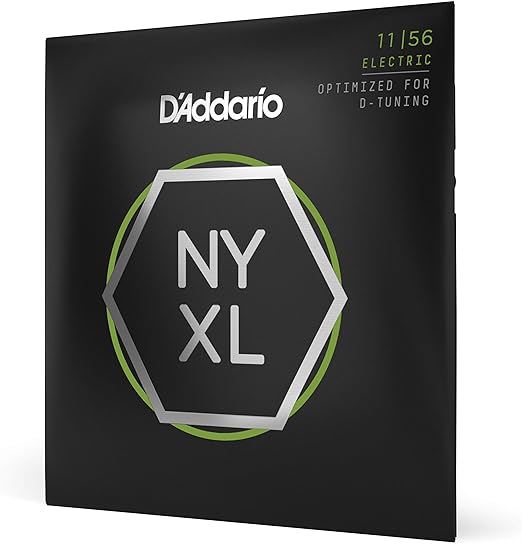 D'Addario Set Electric Guitar Nyxl Med/X-Hvy (NYXL1156)