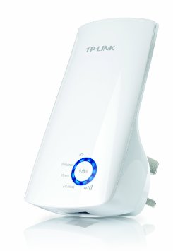 TP-LINK TL-WA850RE 300 Mbps Universal Wall Plug Wi-Fi Range Extender/Wi-Fi Booster with Ethernet Port for Wired Device (WPS Function/Easy Configuration)