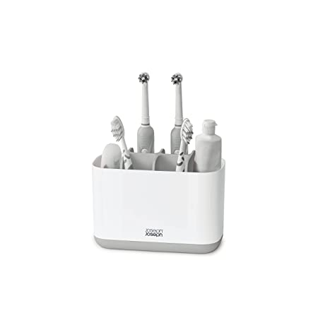 Joseph Joseph EasyStore™ Large Toothbrush Holder, Grey