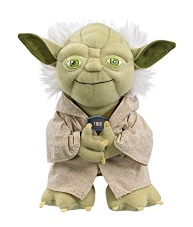 Star Wars Plush - Stuffed Talking 9" Yoda Character Plush Toy