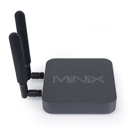 MINIX NGC-1 Windows 10 (64bit) Fanless Mini PC Desktop Intel Braswell 4K HDMI Quad Core Celeron N3150 Processer 4GB DDR3L/128GB SSD Dual-Band 802.11ac WIFI (2.4/5Ghz) Bluetooth 4.2 (US Plug)