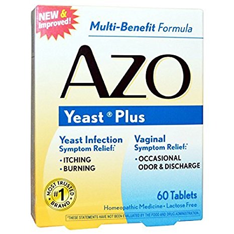 AZO YEAST TAB 60TB AMERIFIT NUTRITION - Buy Packs and SAVE (Pack of 2)